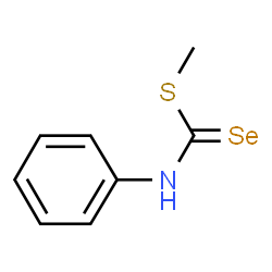 Carbanilic acid, selenothio-, S-methyl ester Structure