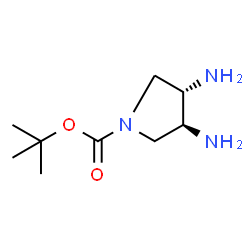 (3S,4S)-rel-3,4-二氨基吡咯烷-1-羧酸叔丁酯图片