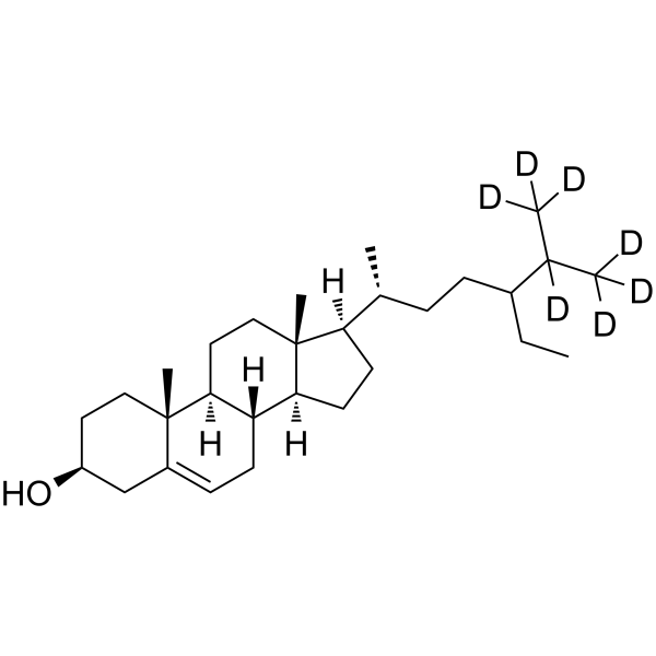 β-Sitosterol-d7 (mixture of diasteromers) structure