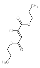 2-Butenedioicacid, 2-chloro-, dipropyl ester, (Z)- (9CI)结构式