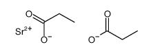 STRONTIUM PROPIONATE Structure