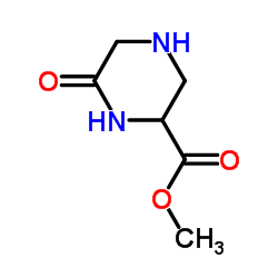 (S)-6-氧哌拉嗪-2-羧酸甲酯结构式