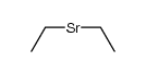 diethylstrontium Structure