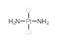 Platinum,diamminedichloro-结构式