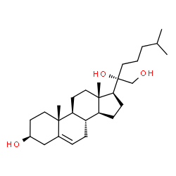 20,21-dihydroxycholesterol结构式