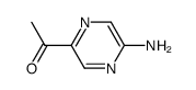 Ethanone, 1-(5-aminopyrazinyl)- (9CI)结构式