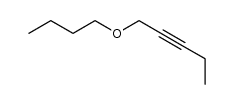 1-butoxy-pent-2-yne Structure