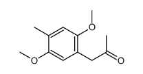 1-(2,5-Dimethoxy-4-methylphenyl)-2-propanone结构式