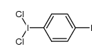 1-dichloroiodanyl-4-iodo-benzene结构式