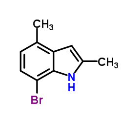 7-Bromo-2,4-dimethyl-1H-indole picture