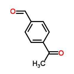 4-乙酰苯甲醛结构式