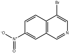 4-bromo-7-nitroisoquinoline structure