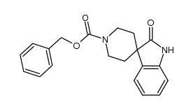 1'-(Benzyloxycarbonyl)spiro[3H-indole-3,4'-piperidin]-2(1H)-one Structure