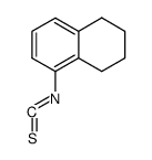 5,6,7,8-tetrahydro-[1]naphthyl isothiocyanate Structure