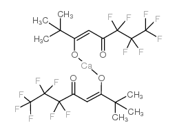 二(6,6,7,7,8,8,8-七氟-2,2-二甲基-3,5-辛二星空app)钙结构式