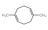 1,5-二甲基-1,5-环辛二烯结构式