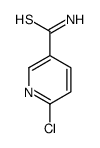 6-氯吡啶-3-硫代甲酰胺结构式