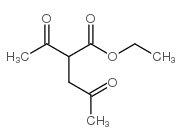 ethyl 2-acetyl-4-oxopentanoate Structure