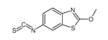 6-isothiocyanato-2-methoxy-benzothiazole Structure