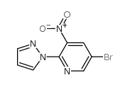 5-Bromo-3-nitro-2-(1H-pyrazol-1-yl)pyridine picture