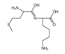 H-Met-Lys-OH formiate salt Structure