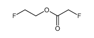 Fluoroacetic acid 2-fluoroethyl ester Structure