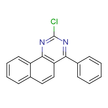 2-氯-4-苯基苯并[h]喹唑啉图片