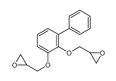 2-[[2-(oxiran-2-ylmethoxy)-3-phenylphenoxy]methyl]oxirane结构式