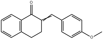 2-(4-methoxybenzylidene)-1-tetralone picture