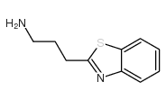 2-苯并噻唑丙胺(9ci)结构式