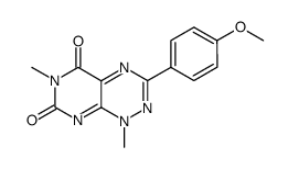 3-(4-methoxyphenyl)-1,6-dimethylpyrimido[5,4-e][1,2,4]triazine-5,7(1H,6H)-dione picture