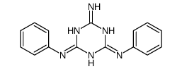 N2,N4-Diphenyl-1,3,5-triazine-2,4,6-triamine结构式