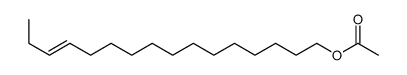 [(Z)-hexadec-13-enyl] acetate Structure