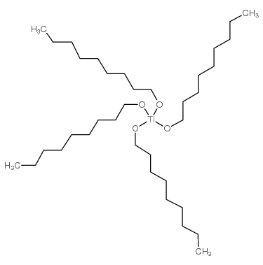 titanium n-nonyloxide Structure