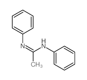 N,Nˊ-二苯基乙脒结构式