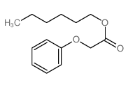 Aceticacid, 2-phenoxy-, hexyl ester结构式