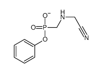 (cyanomethylamino)methyl-phenoxyphosphinate Structure