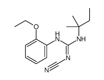 1-cyano-3-(2-ethoxyphenyl)-2-(2-methylbutan-2-yl)guanidine结构式