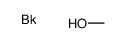 berkelium,methanol Structure