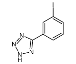 5-(3-iodophenyl)-2H-tetrazole结构式