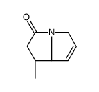 3H-Pyrrolizin-3-one,1,2,5,7a-tetrahydro-1-methyl-,(1R,7aR)-rel-(9CI) Structure