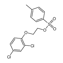 2-(2,4-dichloro-phenoxy)-ethyl-p-toluenesulphonate结构式