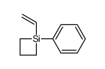 1-phenyl-1-vinyl-1-silacyclobutane Structure