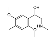 Benzenemethanol, 2,5-dimethoxy-4-methyl-alpha-[(methylamino)methyl]- (9CI) picture