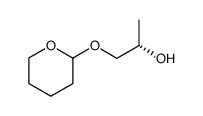 (2S)-1-tetrahydropyranyloxy-2-hydroxypropane Structure