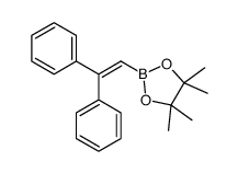 2-(2,2-diphenylvinyl)-4,4,5,5-tetramethyl-1,3,2-dioxaborolane Structure