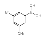 3-Bromo-5-Methylphenylboronic Acid structure