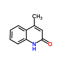 2-羟基-4-甲基喹啉结构式