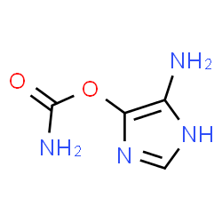 1H-Imidazol-4-ol,5-amino-,carbamate (ester) (9CI)结构式