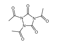 triacetyl-[1,2,4]triazolidine-3,5-dione结构式